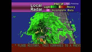 EAS Monthly Test In a Hurricane! Tampa, Florida (Hurricane Eta) +WeatherSTAR4000 WSRQ-FM