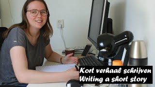 Schrijfvlog Een Kort Verhaal Writing Vlog A Short Story English Subtitles Included