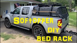 SofTopper and DIY bed rack  Truck build pt. 3  Nissan Frontier