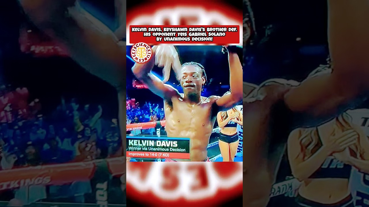 Kelvin Davis def. Yeis Gabriel Solano by unanimous decision! #boxing  #boxingnews #davislemos - YouTube
