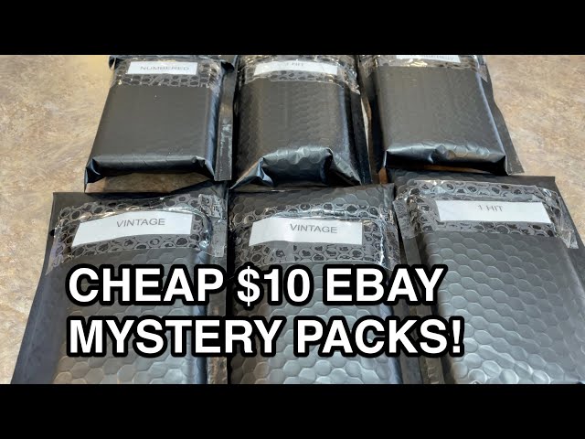 CHECK OUT THESE CHEAP $10 EBAY BASEBALL CARD REPACKS! WORTH IT OR