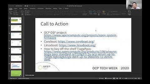 OCP 2020 Tech Week: OSF Status on OCP Server DeltaLake