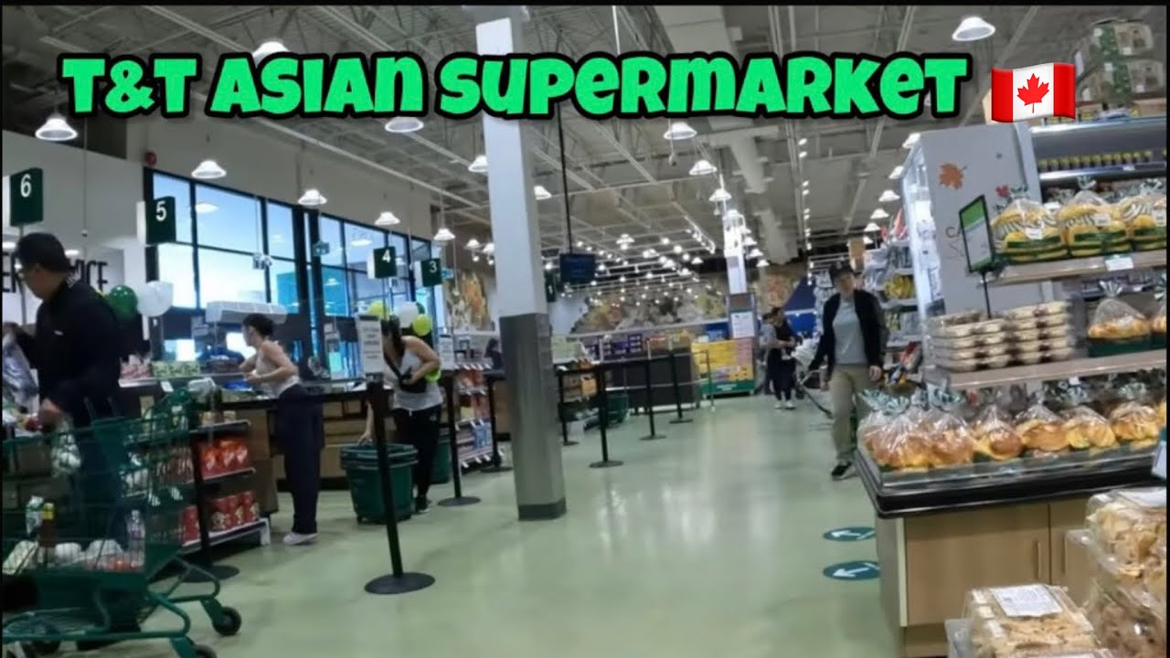 Grocery Shopping at T&T Canada Supermarket in Coquitlam BC