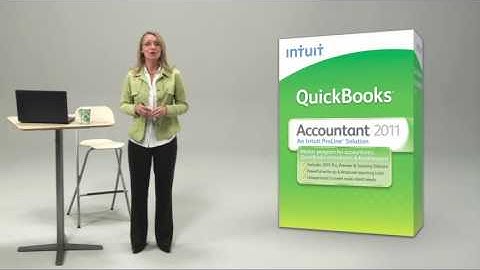 Intuit QuickBooks Accountant 2011Quick Demo
