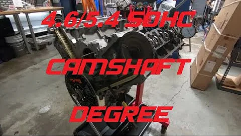 How to Degree 4.6 and 5.4 SOHC Ford Mustang V8 Camshafts