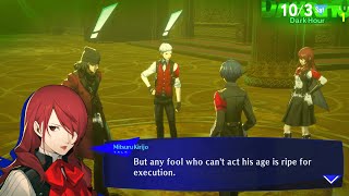 Even Aragaki Fears Mitsuru - Persona 3 Reload