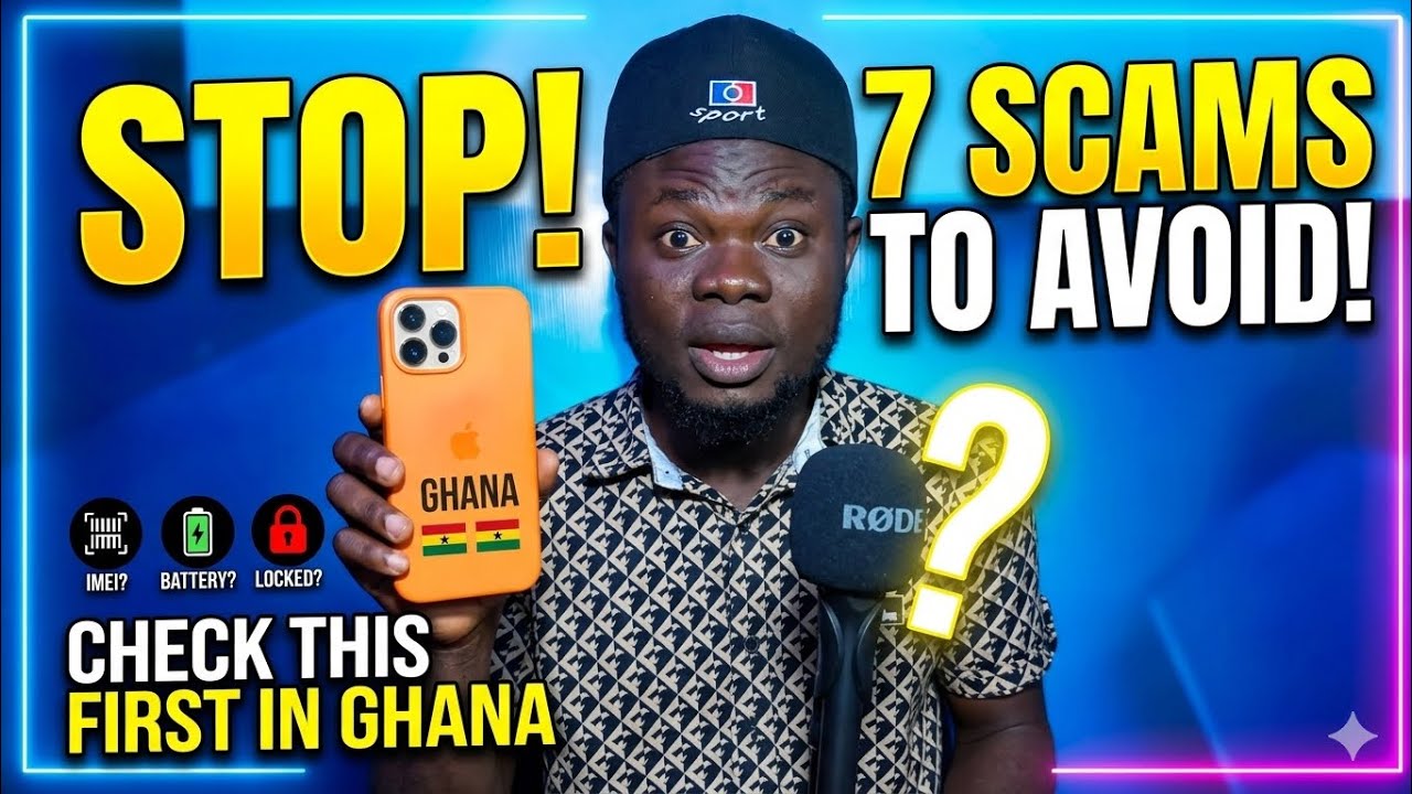 Things You Must Check Before Buying An iPhone In Ghana 🇬🇭 - YouTube