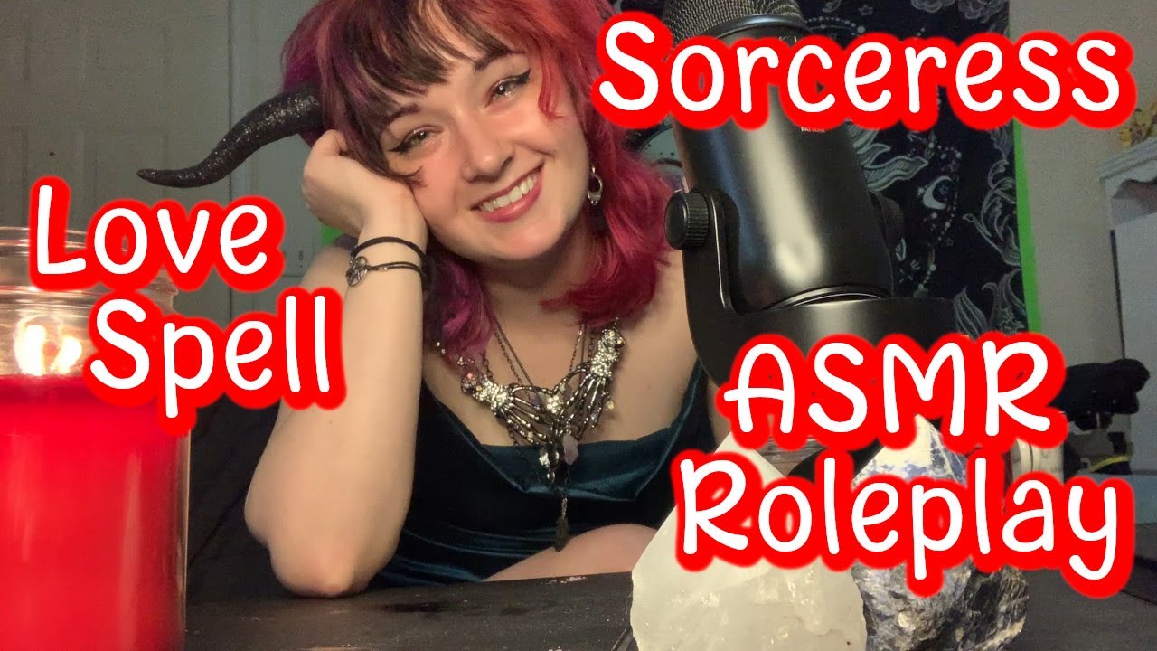 Sorceress Puts a Spell on You Roleplay ASMR | Writing sounds, Water triggers, Tapping sounds