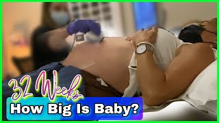 32 Week Growth Ultrasound (Baby C weighs...)