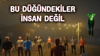 Bu düğündekiler insan degil kara kuzu korku oyunu #karakuzular #korku 