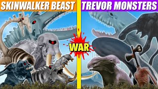 Giant Skinwalker Beast vs Trevor Monsters Turf War | SPORE