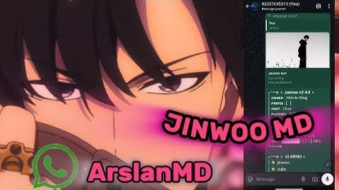 HOW TO CREATE WHATSAPP BOT | CREATE  JINWOO MD BOT | HOW TO CREATE FREE WHATSAPP BOT | MAKE NEW BOT