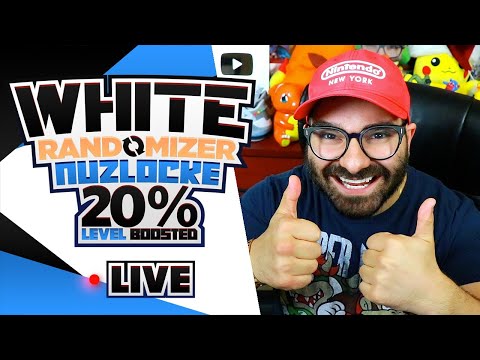 Pokemon White Randomizer Nuzlocke LIVE (20% Level Boost) Part 15 - Pokemon White Randomizer Nuzlocke LIVE (20% Level Boost) Part 15