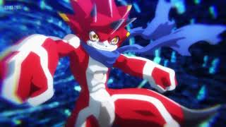 Famous Digimon Ghost Game BetelGammamon Super Digivolve to Canoweissmon English Dub Wealth