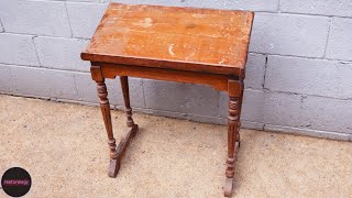 Vintage Book Stand Repair and Refinish | Restoration