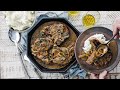 Smothered Pork Chops Recipe + Homemade Gravy and Caramelized Onions