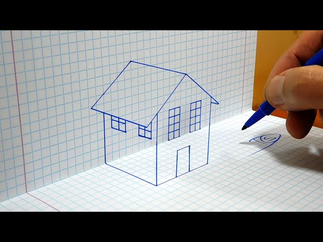 How To Draw A House On Graph Paper Infoupdate org