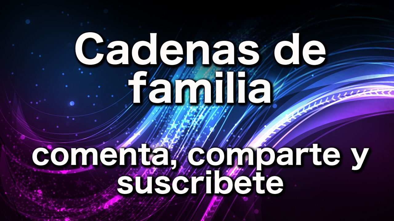 Cadenas de familia YouTube
