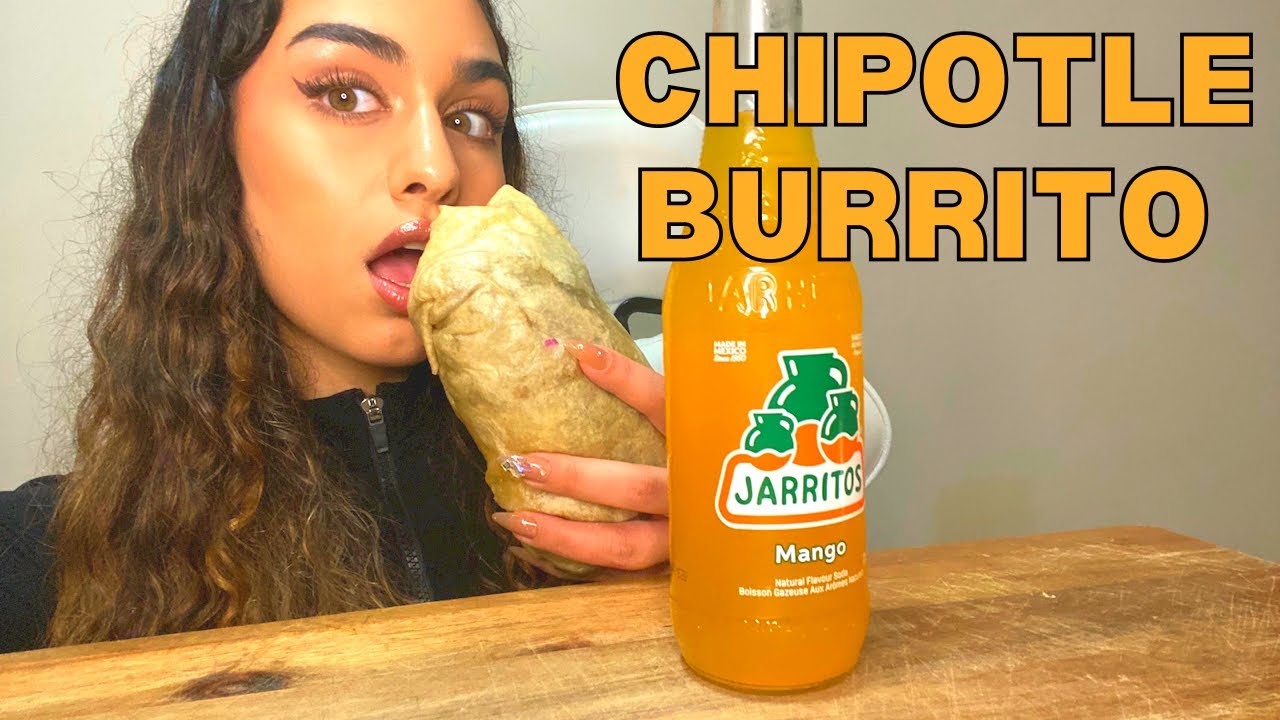 Chipotle Burrito Mukbang YouTube