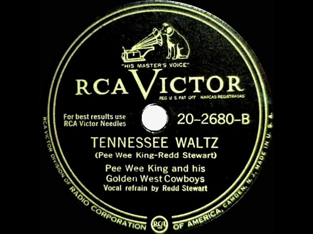 Pee Wee King - Tennessee Waltz