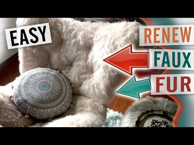Fox real fur blanket how to make 