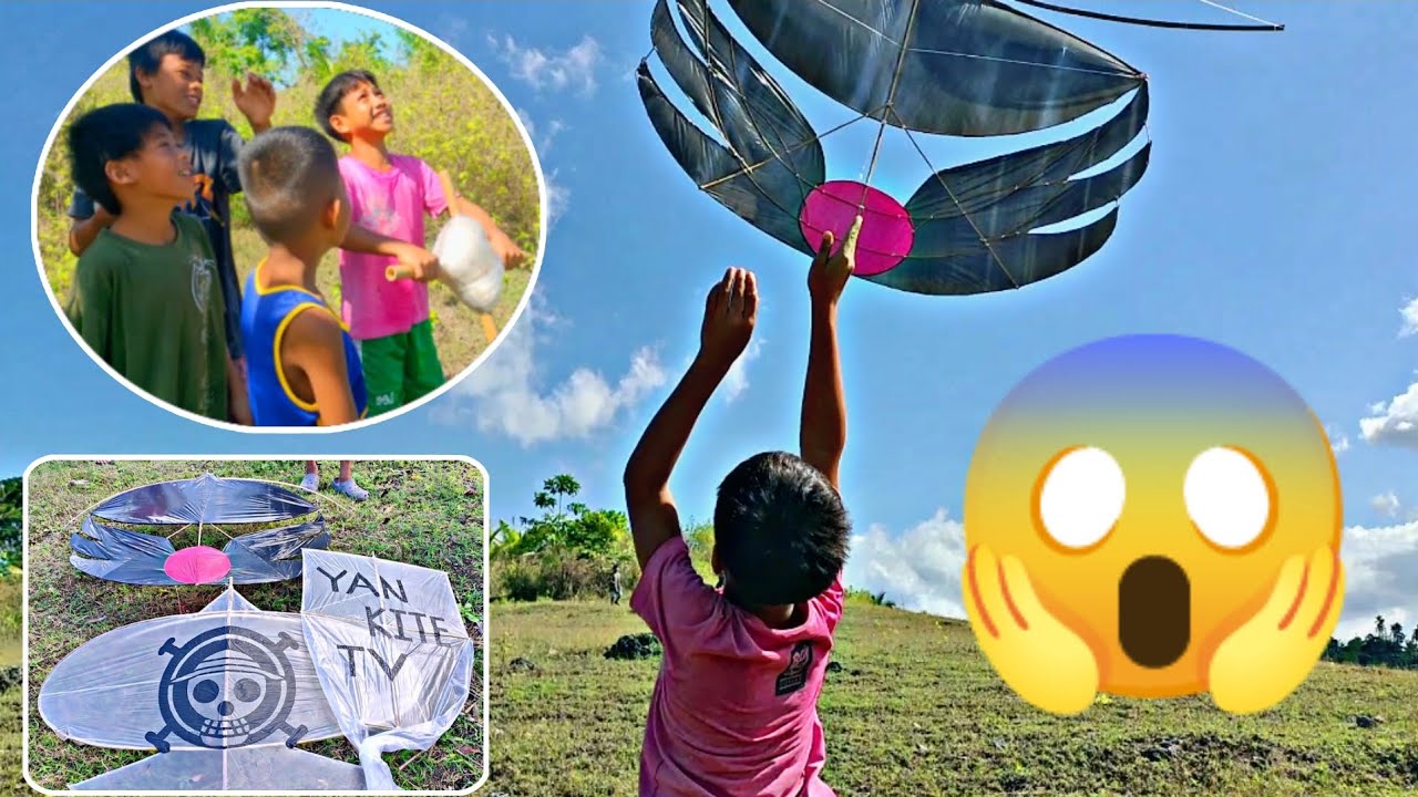 TATLONG SARANGGOLA PINAPALIPAD NAMIN AT ITO ANG NANGYARI😪