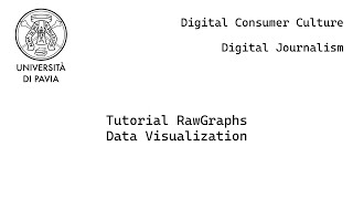 Tutorial RawGraphs - Data Visualization