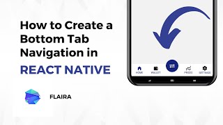 How to Create Bottom Tab Navigation React Native| Expo | React Navigation V6