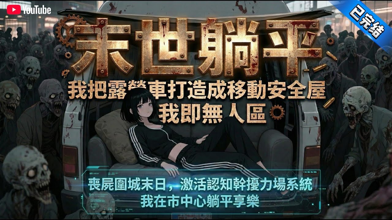 末世躺平😱激活認知幹擾力場系統，百萬屍潮裡我煮火鍋享受生活#完结文 #末日爽文 #一口氣看完 #復仇爽文 