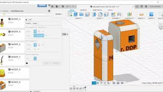 Fusion 360--Mr. DDP 1: The Main Body screenshot 4