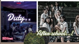 يجبر طلاب كوريا على ان يدخلوا الجيش للدفاع عن بلادهم في ظروف غريبة جدا؟ | مسلسل واجب ما بعد المدرسة!