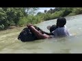Caravana Migrante De Honduras Cruzan A Texas USA Agentes Migracion Los Rescatan Rio Bravo