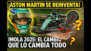 🚨 ¡ESCÁNDALO! ALONSO y ASTON MARTIN SORPRENDEN en IMOLA con un AMR25 RENOVADO 🏁
