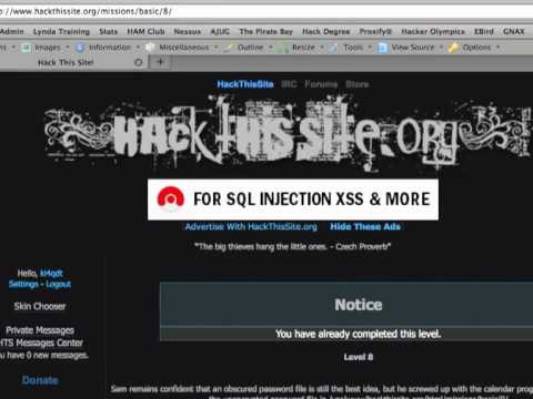 Hackthissite.org Basic 9