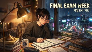 A Week Before Final Exams 📚☕ | Cozy Study Vlog | Rainy Day Preparation screenshot 2