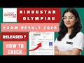 hindustan olympiad result 2026 | hindustan olympiad exam result 2026