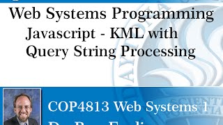 Web Programming - Using Query String to display KML