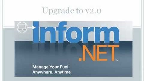 How to Upgrade from Veeder-Root Inform.NET Version 1.2 to 2.0