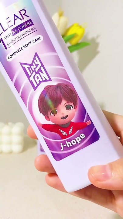 Clear X Tiny Tan #shampoo #clear #tinytan #bts