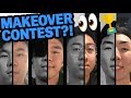 CRAZY MAKEOVER CONTEST! (Eyebrows, Hair, Clothes!) | Fung Bros