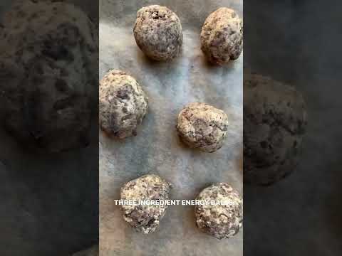 8fit | Three Ingredient Energy Balls #Shorts