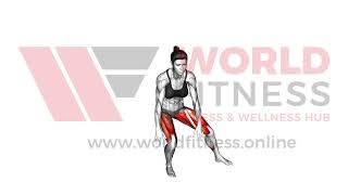 Alternate Heel Touch Side Kick Squat Demo