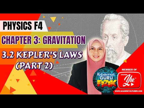 Physics Form 4 KSSM I Chapter 3 I 3.2 Kepler's Laws Part 2