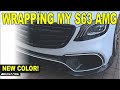 FULL CARWRAP on my Mercedes AMG. New color.