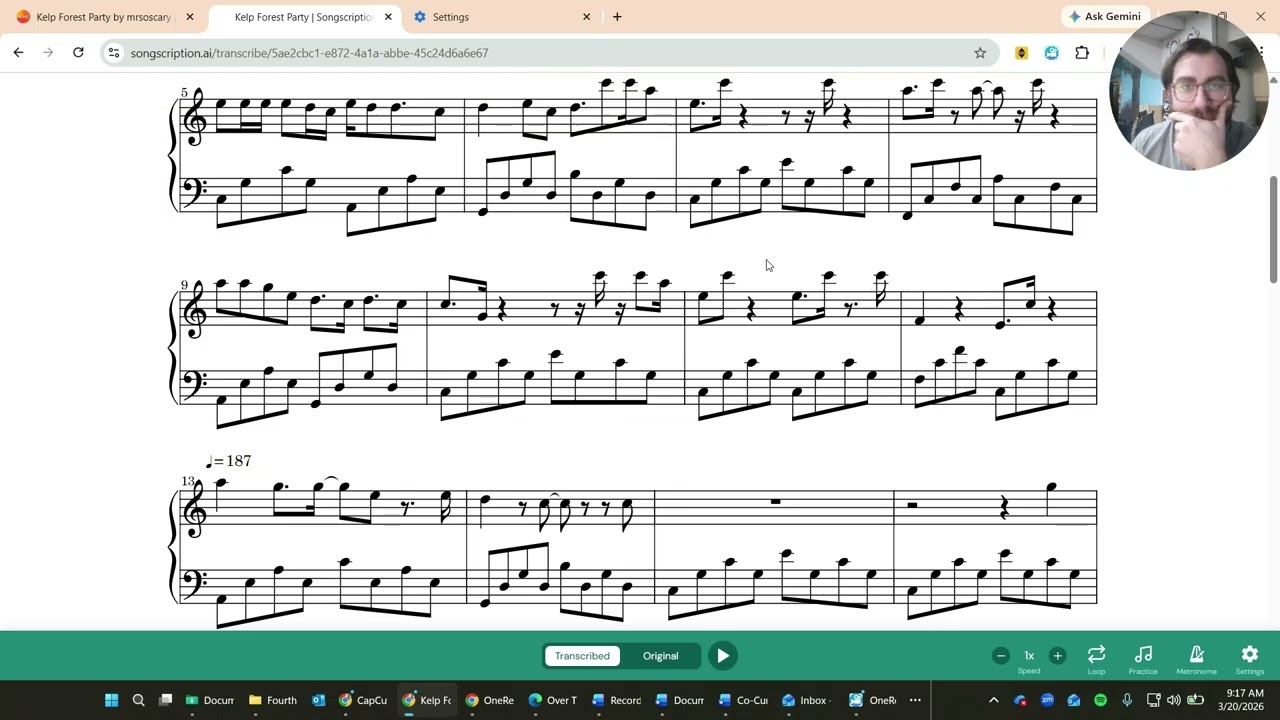 Songscription.ai Demo walk-through