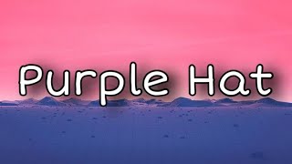 Video thumbnail of "SOFI TUKKER - Purple Hat (Lyrics)"