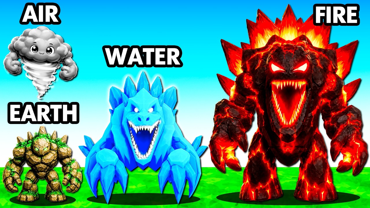 Merging ELEMENTAL MONSTERS (New)