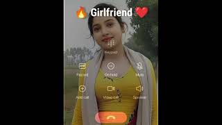 Girlfriend ❤️ Romantic ❤️ Cute GF Original Girl Video Call Prank Love 😘 Audio Call || Phone Call ❤️