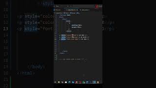 Syntax Of The Style Attribute In Html
