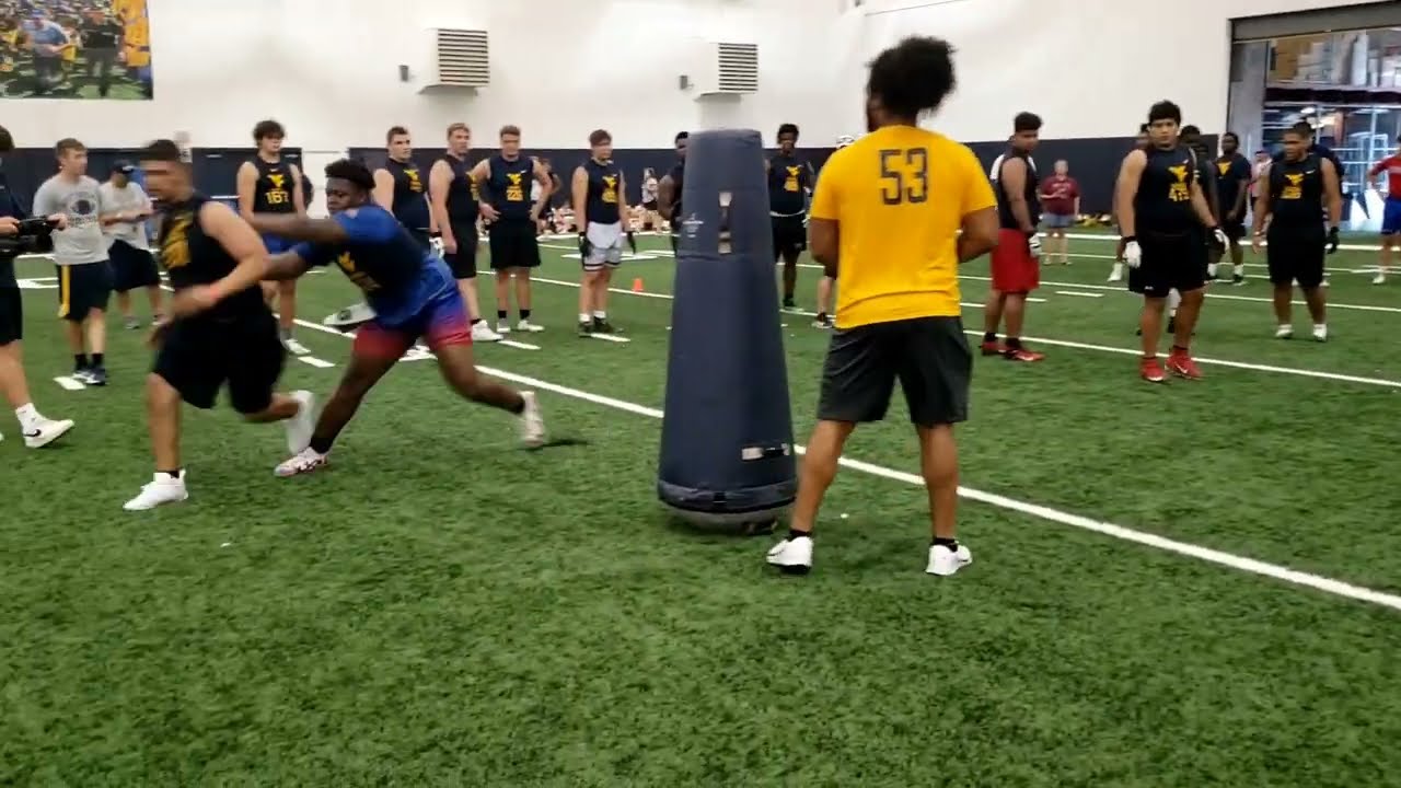 WVU Big Man Camp One-on-One battles featuring top in-state prospects